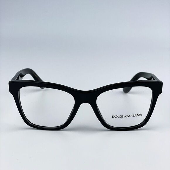 NEW D&G DG3374 501 Black Square Women Eyeglasses